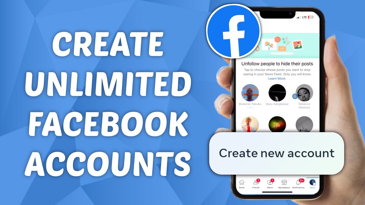 How to Create Unlimited Facebook Accounts Safely